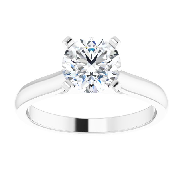 Solitaire engagement rings