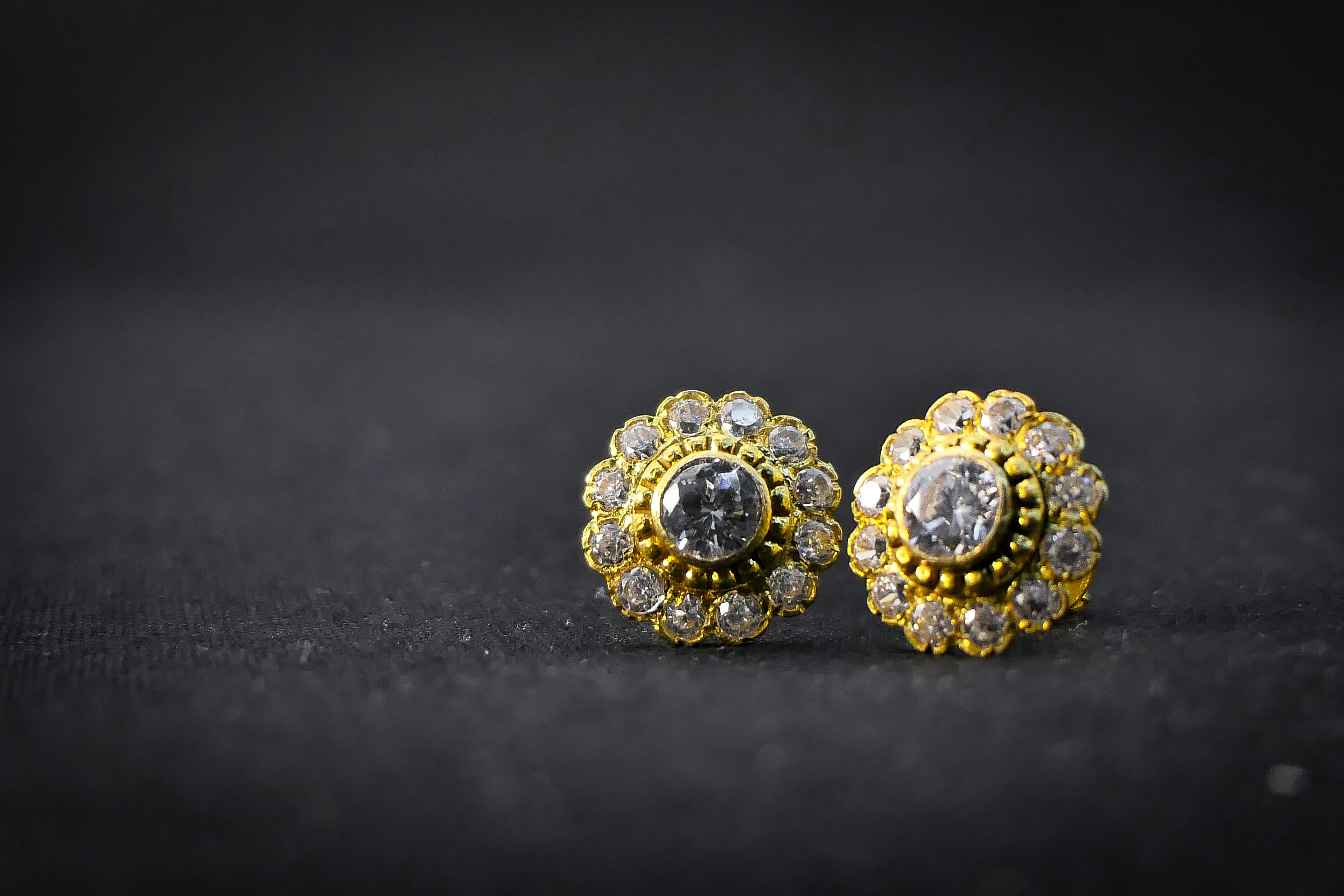 Diamond and gold jewelry handcrafted at Saleh Jewelers